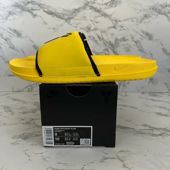 Nike Kobe Offcourt Slide Sandals Lightning Bruce Lee Mamba IF2870 Men’s Sizes - Picture 7 of 8